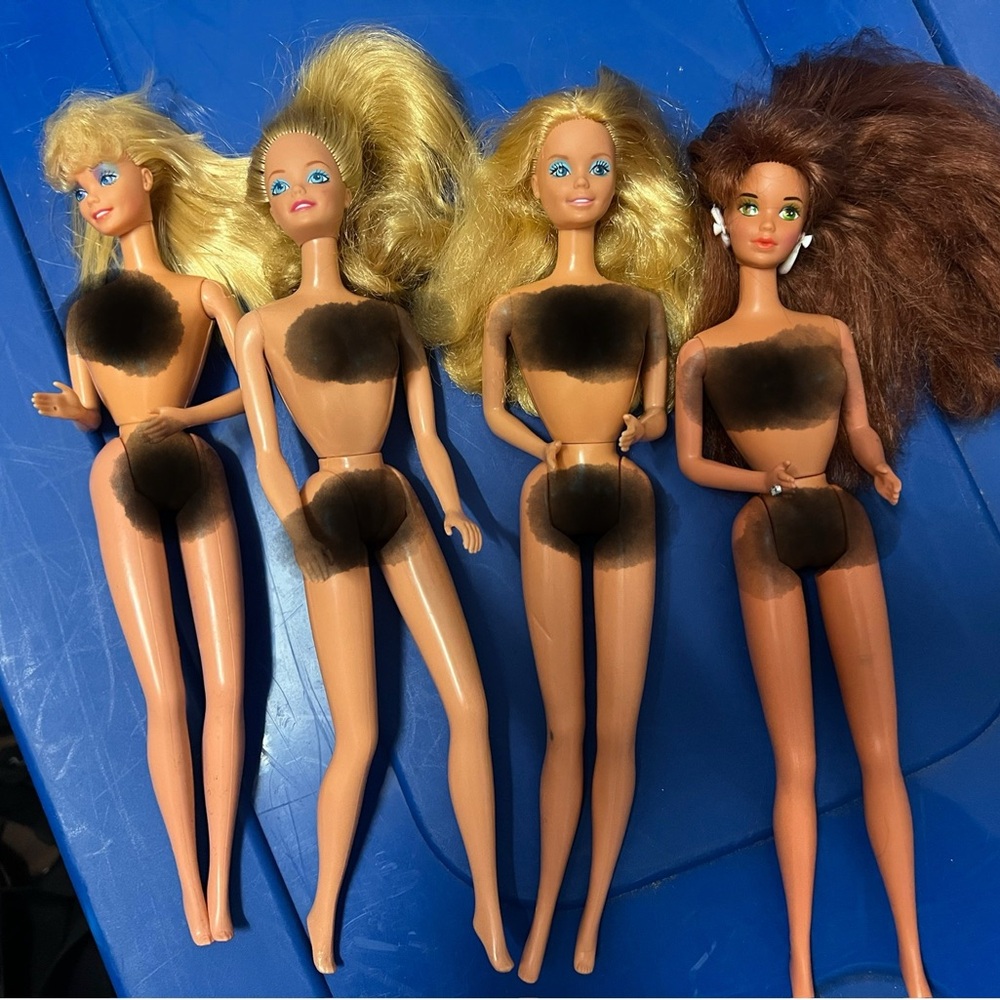 Vintage Barbies! Magic Moves, All American Teresa, Barbie and the Rockers